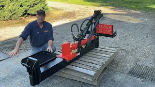 Power Hound Tractor log splitter