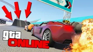 УЛЁТНАЯ ГОНКА С РЕАКТИВНЫМИ ДВИГАТЕЛЯМИ В GTA V!!! [ Гонки GTA 5 Online ]