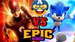 Flash VS Sonic | EPIC Race🏃‍♂️ | Funny Animation | Akshansh 2s |