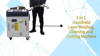 3 in 1 laser welding cleaning cutting machine Super function