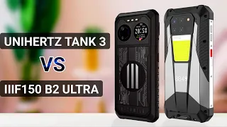 Unihertz Tank 3 vs IIIF150 B2 ULTRA - Rugged Phones Compilation Comparison!