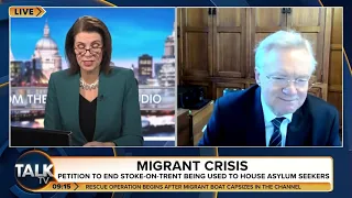 How do we solve the migrant crisis? David Davis gives his view to Julia Hartley-Brewer