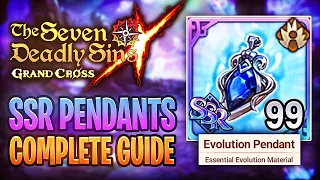 *UPDATED* How YOU Can Get Tons Of SSR Pendants As F2P Player! Complete Guide! (7DS Grand Cross)