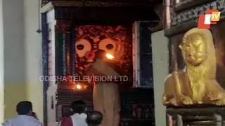 Morning Arati Of Lord Patitapabana At Puri Srimandir