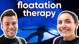 We Tried Floatation Therapy in a Sensory Deprivation Tank! | Floatworks London