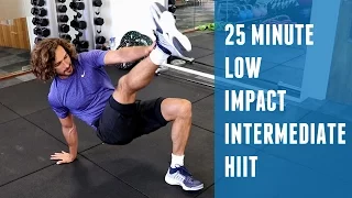 25 Minute Intermediate Low Impact HIIT | The Body Coach