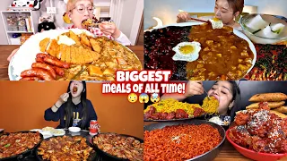 Mukbangers BIGGEST Meals Of All Time! 🙀🥵😵