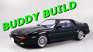 Buddy Build: Toyota Supra 3.0 Turbo by Tamiya built by Scale Model Experiment and Scale Auto Garage