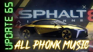 Asphalt 8 - Update 65 - All Phonk Music
