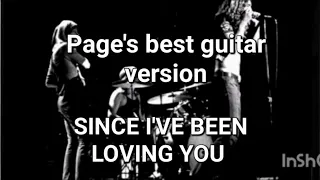 Led Zeppelin - Since I've Been Loving You / Live bootleg Berkeley 9/14/71 (Page brilliant solo)