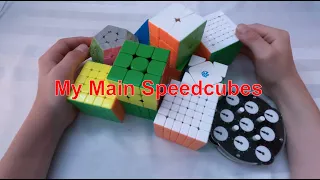 My main speedcubes [summer 2021]
