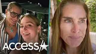 Brooke Shields Cries As Daughter Goes To College