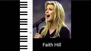 Faith Hill - The Star Spangled Banner (Live at 2000 Super Bowl) (Vocal Showcase)