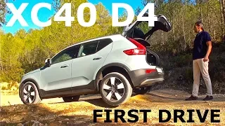 Volvo XC40 D4 AWD, first drive