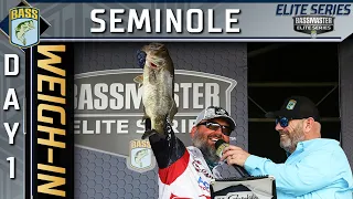 Weigh-in: Day 1 at Lake Seminole (2023 Bassmaster Elite Series)