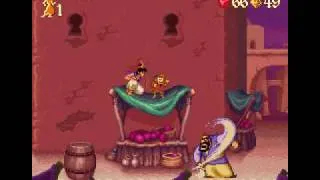 Aladdin (SNES) - Level 4 (Boss Battle)