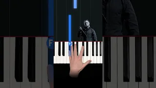 The BEST HALLOWEEN theme on piano! #shorts