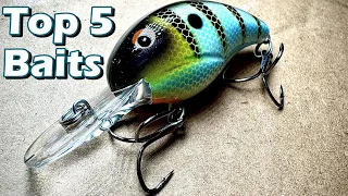 THESE Will CATCH Fall BASS - Top 5 Baits