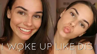 "No Makeup" Makeup Look - The Bare Minimum || EJB