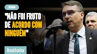 FLÁVIO BOLSONARO E RANDOLFE RODRIGUES DISCUTEM SOBRE ADIAMENTO PARA APRECIAÇÃO DE VETOS