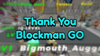 Thank You Blockman GO... 😀