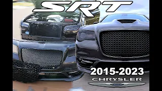 Installing SRT grille on my 2019 chrysler 300s ( Looks amazing with viper hood ! )