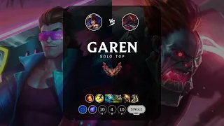 Garen Top vs Sion - EUW Grandmaster Patch 12.22