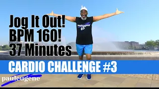 Jog It Out / Power March | 160 BPM | 37 Minutes | Cardio Challenge #3 | Workout Pittsburgh