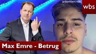 „TikTok-Abzocker“ Max Emre: Betrug geht weiter! REAKTION von RA Solmecke