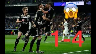 Real Madrid vs Ajax Amsterdam 1-4 / Highlights & All Goals HD / (05/03/2019)