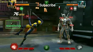 How to kill Variant 4 Deadpool by Devils Pain in MCOC