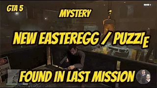 GTA 5 MYSTERY : NEW EASTER EGG FOUND IN THE LAST MISSION