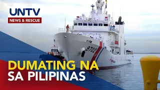 Pinakabagong barko ng Pilipinas na BRP Melchora Aquino, dumating na sa Pilipinas