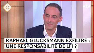 Ciblé hier dans un défilé à Saint-Etienne, Raphaël Glucksmann réagit - C à Vous - 02/05/2024