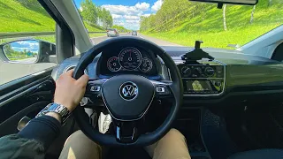 Volkswagen UP! Facelifting [1.0 MPI 65 HP] | Test Drive #72 POV Driver. TV