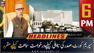 ARY News Prime Time Headlines | 6 PM | 10th March 2023