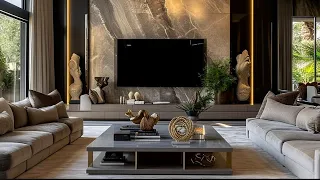 Gorgeous Tv Wall Designs 2024| Modern Tv Mount Ideas/ TV Decorating Ideas