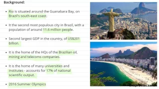 Urban International Case Study: Rio de Janerio, Brazil | A-level Geography | AQA, OCR, Edexcel