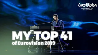 EUROVISION THROWBACK | MY TOP 41 | Eurovision 2019