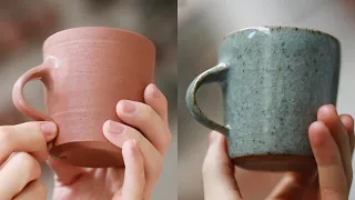 How a Handmade Pottery Cup is Made from Beginning to End — Narrated Version