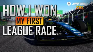 My First Win in a League Race - F1 22