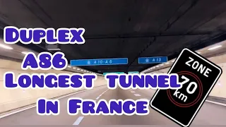 Longest tunnel in France l Duplex A86 l Tunnel Paris l