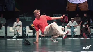 Tunde (Sweden) vs Volodya (Belarus) ★ BBoys Top16 ★ 2021 WDSF European Breaking Championships