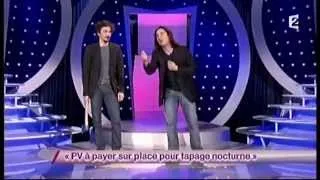 Arnaud Tsamere [63] Jérémy Ferrari [74] PV à payer sur place pour tapage nocturne - ONDAR