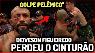 DEIVESON FIGUEIREDO PERDEU O CINTURÃO PARA BRENDON MORENO APÓS GOLPE "POLÊMICO" (RESULTADOS UFC 283)