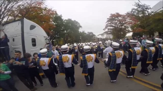 Notre Dame Band March Out to Stadium