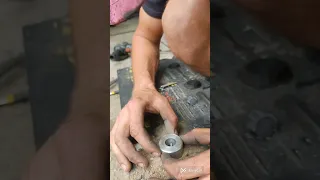 реставрация клемм аккумулятора /battery restoration.