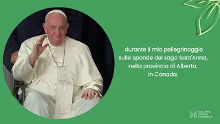 Tempo Ecumenico del Creato 2023 - Messaggio di Papa Francesco