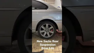 BMW E46 NEW SACHS REAR SUSPENSION | CarViews