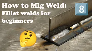 Dialing in fillet welds with MIG